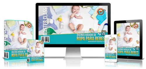 APRENDE Y EMPRENDE DISEÑOS BÁSICOS DE ROPA PARA BEBÉS